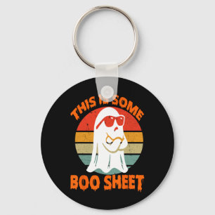 Das ist ein Boo-Blatt Halloween Ghost Funny für mi Schlüsselanhänger