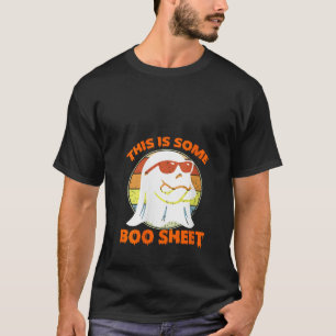 Das ist ein Boo-Blatt Halloween Ghost Funny für mi T-Shirt