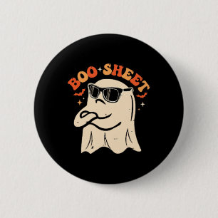 Das ist ein boo-Sheet Fun Halloween-Geist für Männ Button