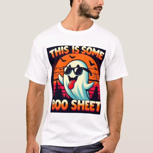 Das ist ein Boo Sheet Funny Halloween Ghost T-Shirt (Vorderseite)