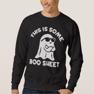 Das ist ein boo-Sheet Ghost Funny Retro Halloween Sweatshirt