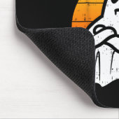 Das ist ein Boo-Sheet Ghost Retro Funny Halloween Mousepad (Ecke)
