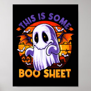 Das ist ein boo-Sheet Ghost Spooky Halloween Männe Poster