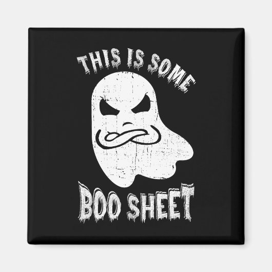 Das ist ein Boo-Sheet Halloween Ghost Fun Men Wom Magnet (Vorne)