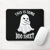 Das ist ein Boo-Sheet Halloween Ghost Fun Men Wom Mousepad (Mit Mouse)