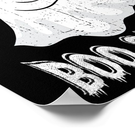 Das ist ein Boo-Sheet Halloween Ghost Fun Men Wom Poster (Ecke)