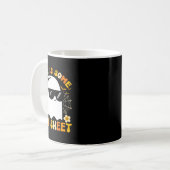 Das ist ein Boo-Sheet Halloween Ghost Funny Cool Kaffeetasse (Vorderseite Links)