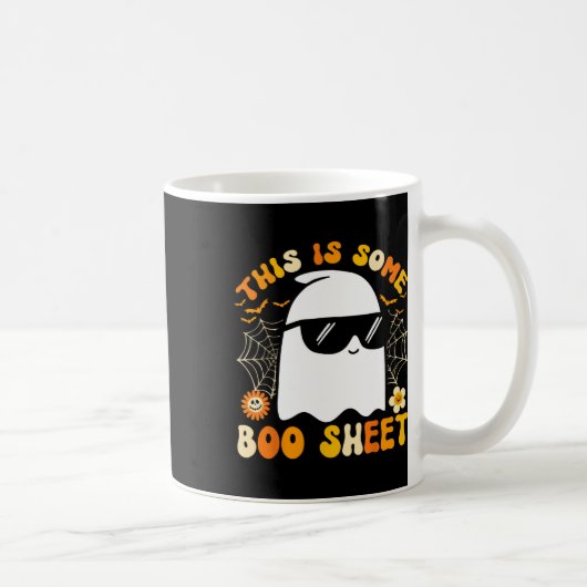 Das ist ein Boo-Sheet Halloween Ghost Funny Cool Kaffeetasse (Rechts)