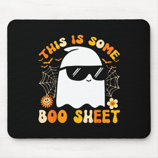 Das ist ein Boo-Sheet Halloween Ghost Funny Cool Mousepad (Vorne)