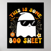 Das ist ein Boo-Sheet Halloween Ghost Funny Cool Poster (Vorne)