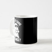 Das ist ein Boo Sheet Halloween Ghost Funny Costu Kaffeetasse (Vorderseite Links)