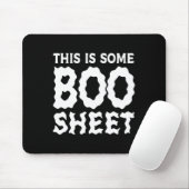 Das ist ein Boo Sheet Halloween Ghost Funny Gesche Mousepad (Mit Mouse)