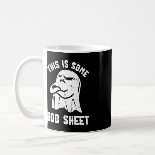Das ist ein Boo-Sheet Halloween Ghost Funny Men W Kaffeetasse (Links)