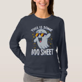 Das ist ein Boo Sheet - niedliches Halloween T-Shirt (Vorderseite)
