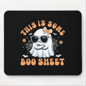 Das ist ein Boo-Sheet Womens Niedlich Ghost Hallow Mousepad (Vorne)