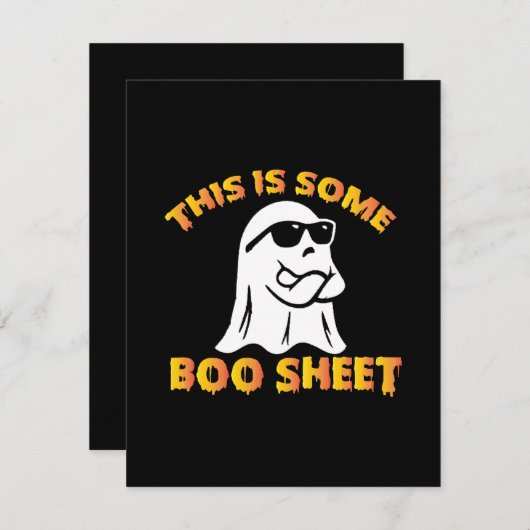 Das ist ein Bootblatt Begleitkarte (Vorne/Hinten)