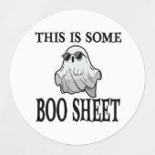 Das ist ein Bootblatt Etiketten (Design 2)