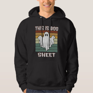 Das ist ein Bootblatt Ghost Retro Halloween-Kostüm Hoodie