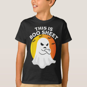 Das ist ein Bootblatt Ghost Retro Halloween-Kostüm T-Shirt