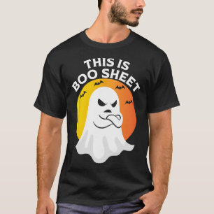 Das ist ein Bootblatt Ghost Retro Halloween-Kostüm T-Shirt