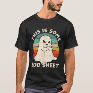 Das ist ein Bootschild, der einen Vintagen Beängst T-Shirt