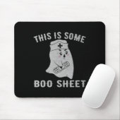 Das ist ein Bootschild-Geist Funny Halloween N Mousepad (Mit Mouse)
