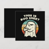 Das ist ein Bootsheet-Ghost Einladung (Vorne/Hinten)