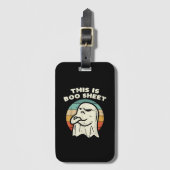 Das ist ein Bootsheet-Ghost Gepäckanhänger (Vorderseite Vertikal)