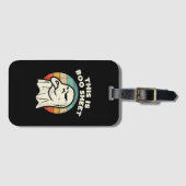 Das ist ein Bootsheet-Ghost Gepäckanhänger (Vorderseite (Horizontal))