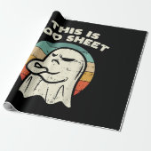 Das ist ein Bootsheet-Ghost Geschenkpapier (Ungerollt)