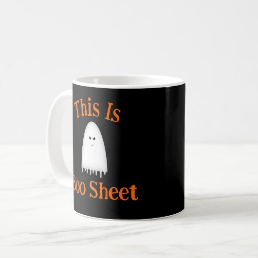Das ist ein Bootsheet-Ghost Kaffeetasse (Vorderseite Links)