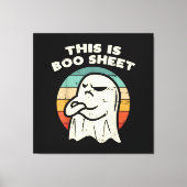 Das ist ein Bootsheet-Ghost Leinwanddruck (Vorderseite)
