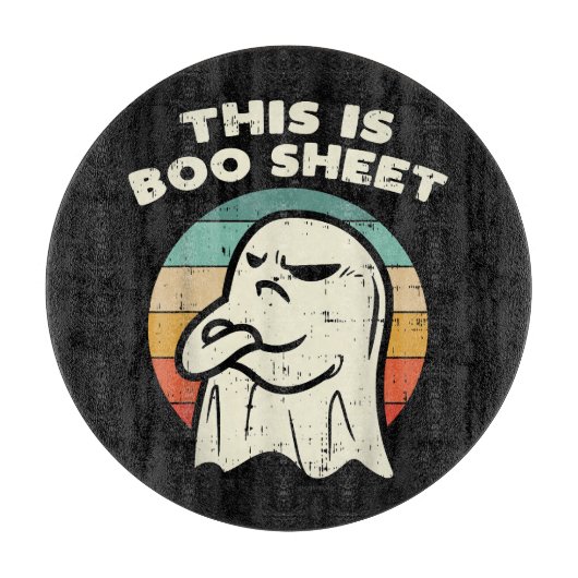 Das ist ein Bootsheet-Ghost Schneidebrett (Vorderseite)