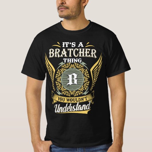 Das ist ein Bratcher, den man nicht verstehen konn T-Shirt (Vorderseite)