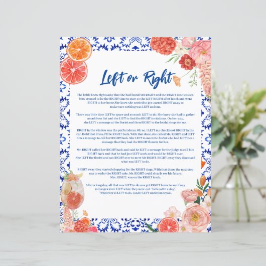 Das ist ein Brautparty, das Verlassen oder richtig (Stehend Vorderseite)