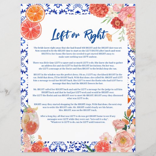 Das ist ein Brautparty, das Verlassen oder richtig (Vorderseite)