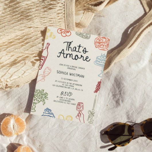 Das ist ein bunter Illustriertes Brautparty Einladung