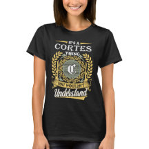 Das ist ein Cortes, was man nicht verstehen konnte