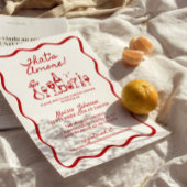 Das ist ein eher italienisches Brautparty Einladung