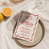 Das ist ein eher italienisches Brautparty Einladung