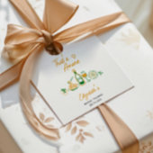 Das ist ein eher rustikales italienisches Brautpar Geschenkanhänger