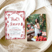 Das ist ein eher skurriles italienisches Pizza-Bra Einladung