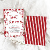 Das ist ein eher skurriles italienisches Pizza-Bra Einladung