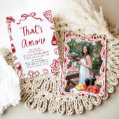 Das ist ein eher skurriles italienisches Pizza-Bra Einladung