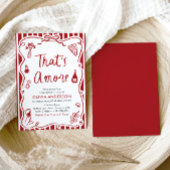 Das ist ein eher skurriles italienisches Pizza-Bra Einladung