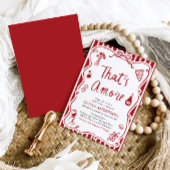 Das ist ein eher skurriles italienisches Pizza-Bra Einladung