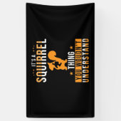 Das ist ein Eichhörnchen Banner (Vertikal)