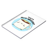 Das ist ein fantastischer Funny Coffee Tasse Pun Notizblock (Linke Seite)