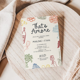 Das ist ein farbenfroheres Abendessen mit Illustri Einladung