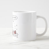 Das ist ein feiner Schneemann Jumbo-Tasse (Rechts)